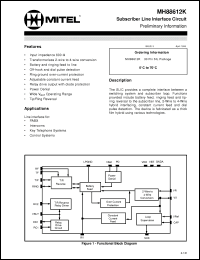 Click here to download MH88612K Datasheet