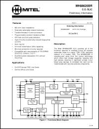 Click here to download MH88620BR Datasheet