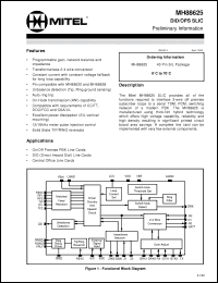 Click here to download MH88625 Datasheet