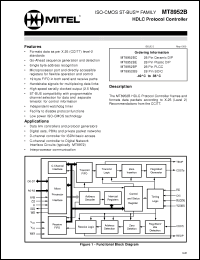 Click here to download MT8952BS Datasheet