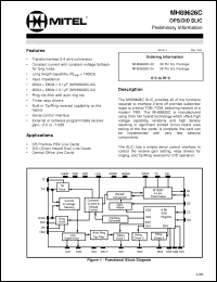 Click here to download MH89626C-02 Datasheet