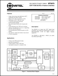 Click here to download MT8979AC Datasheet