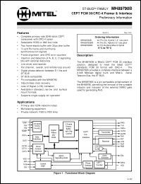 Click here to download MT89790B Datasheet