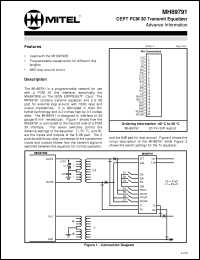 Click here to download MH89791 Datasheet