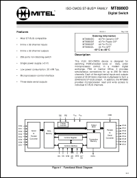 Click here to download MH8980DE Datasheet