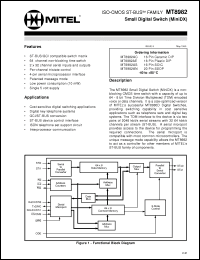 Click here to download MT8982AS Datasheet