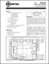 Click here to download MT90732AP Datasheet