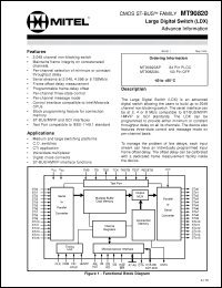 Click here to download MT90820AP Datasheet