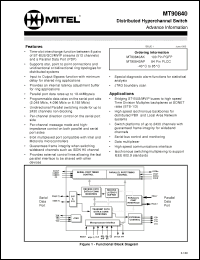 Click here to download MT90840AP Datasheet