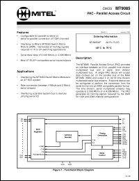 Click here to download MT9085AP Datasheet