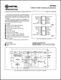 Click here to download SP5502 Datasheet