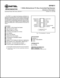 Click here to download SP5611 Datasheet