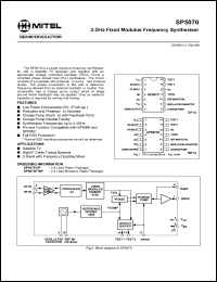Click here to download SP5070DP Datasheet