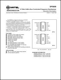 Click here to download SP5658MP1S Datasheet