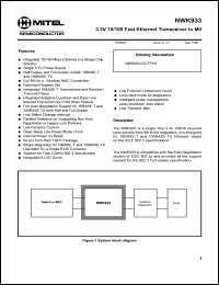 Click here to download NWK933TP1N Datasheet