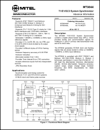 Click here to download MT9044AP Datasheet