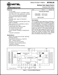Click here to download MT89L86 Datasheet