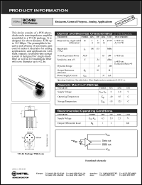 Click here to download 8C449 Datasheet