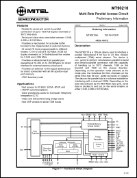 Click here to download MT90210 Datasheet