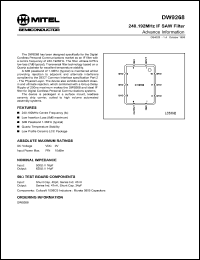 Click here to download DW9268 Datasheet
