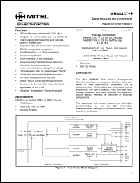 Click here to download MH88437AD-P Datasheet