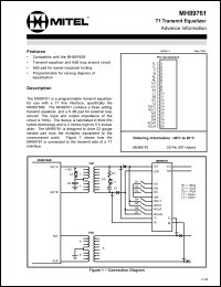 Click here to download MH89761 Datasheet