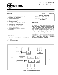 Click here to download MT8840 Datasheet