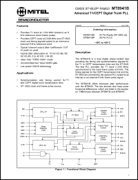 Click here to download MT8941B Datasheet