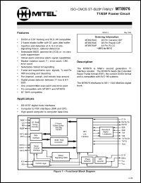 Click here to download MT8976 Datasheet