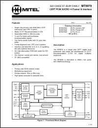 Click here to download MT8979 Datasheet