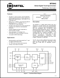 Click here to download MT9042 Datasheet