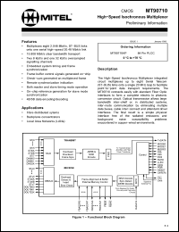 Click here to download MT90710 Datasheet