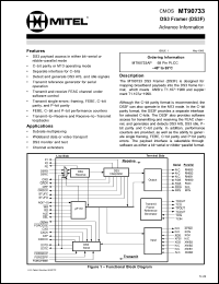 Click here to download MT90733 Datasheet