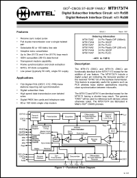 Click here to download MT9173AN Datasheet