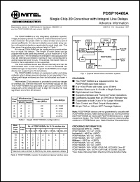 Click here to download PDSP16488A0 Datasheet