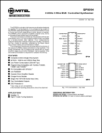 Click here to download SP5054 Datasheet