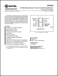 Click here to download SP5655SKGMPAD Datasheet