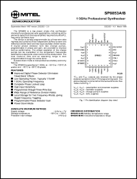Click here to download SP8853BHC Datasheet
