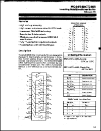 Click here to download MD74HCT240RE Datasheet