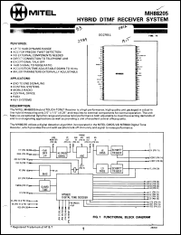 Click here to download MH88205 Datasheet