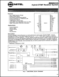 Click here to download MH88210 Datasheet