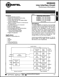 Click here to download MH88400-4 Datasheet