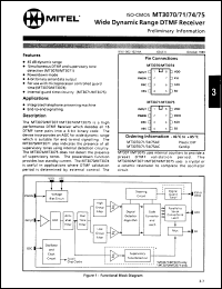 Click here to download MT3074AC Datasheet