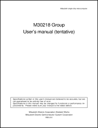 Click here to download M30217MA-XXXXFP Datasheet