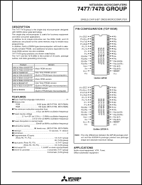 Click here to download M37478E8FP Datasheet