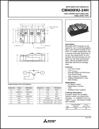 Click here to download CM400HU-24H Datasheet