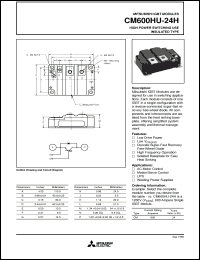 Click here to download CM600HU-24H Datasheet