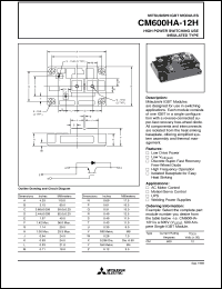 Click here to download CM600HA-12 Datasheet