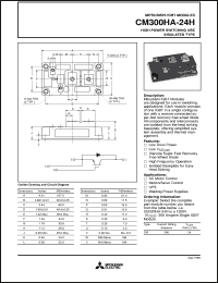 Click here to download CM300HA-24H Datasheet