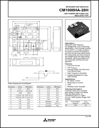 Click here to download CM1000HA-28H Datasheet